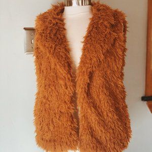 NWT || Burning Torch - Fur Vest